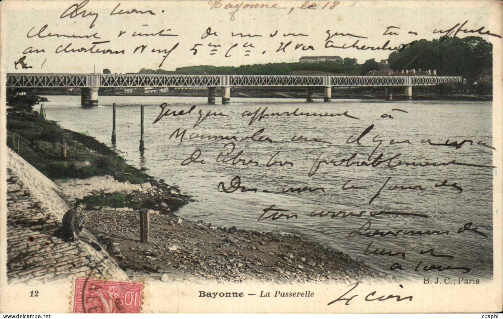 CPA Bayonne La Passerelle