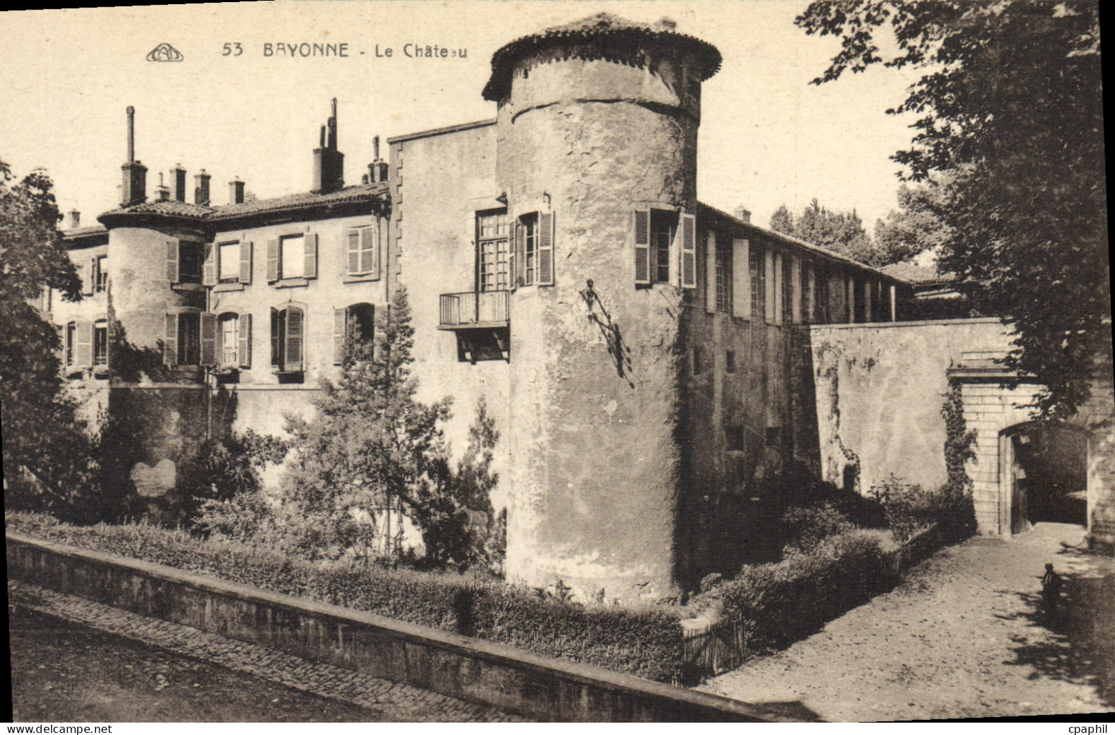 CPA Bayonne Le Chateau