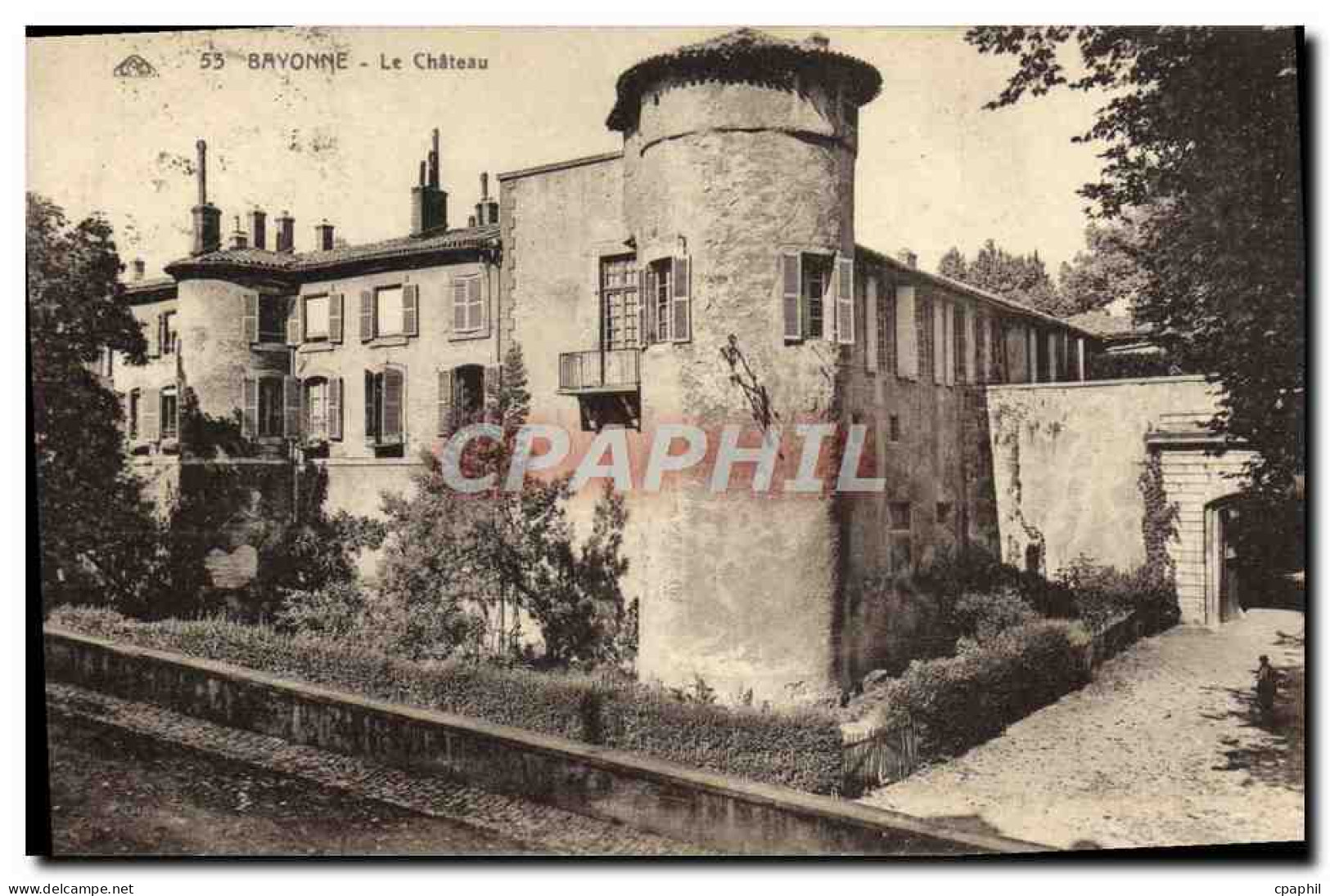 CPA Bayonne Le Chateau