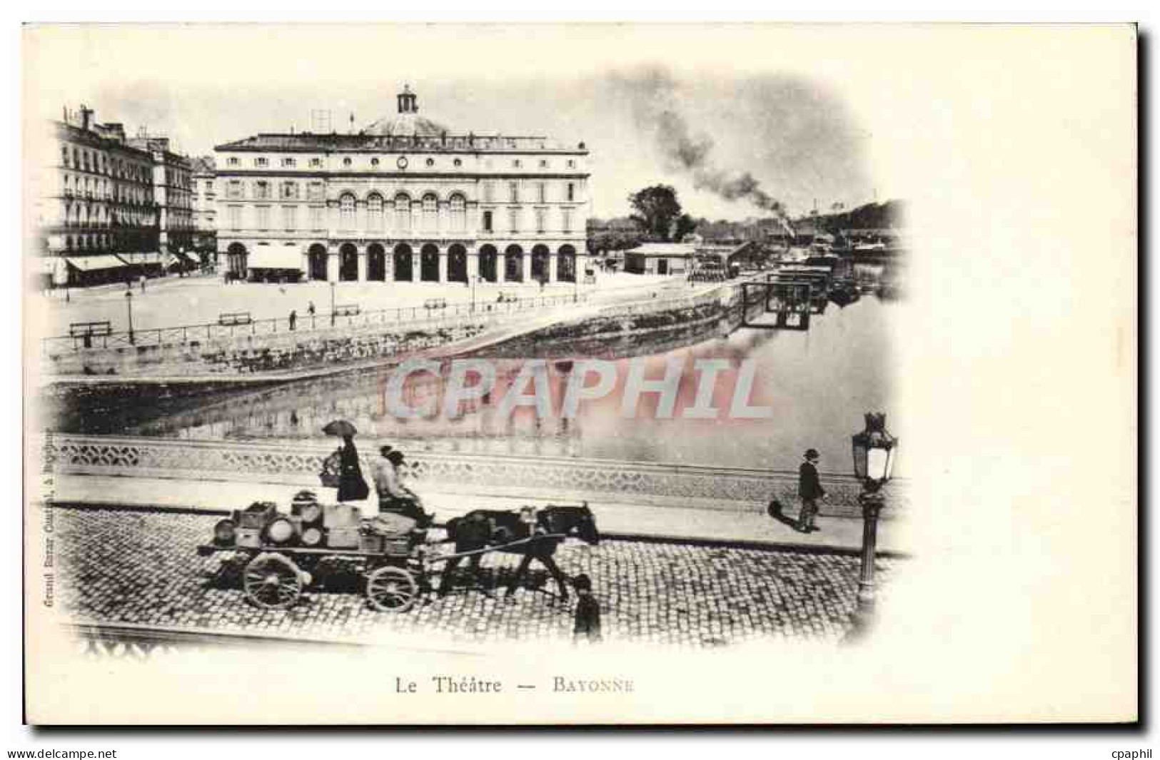 CPA Bayonne Le theatre
