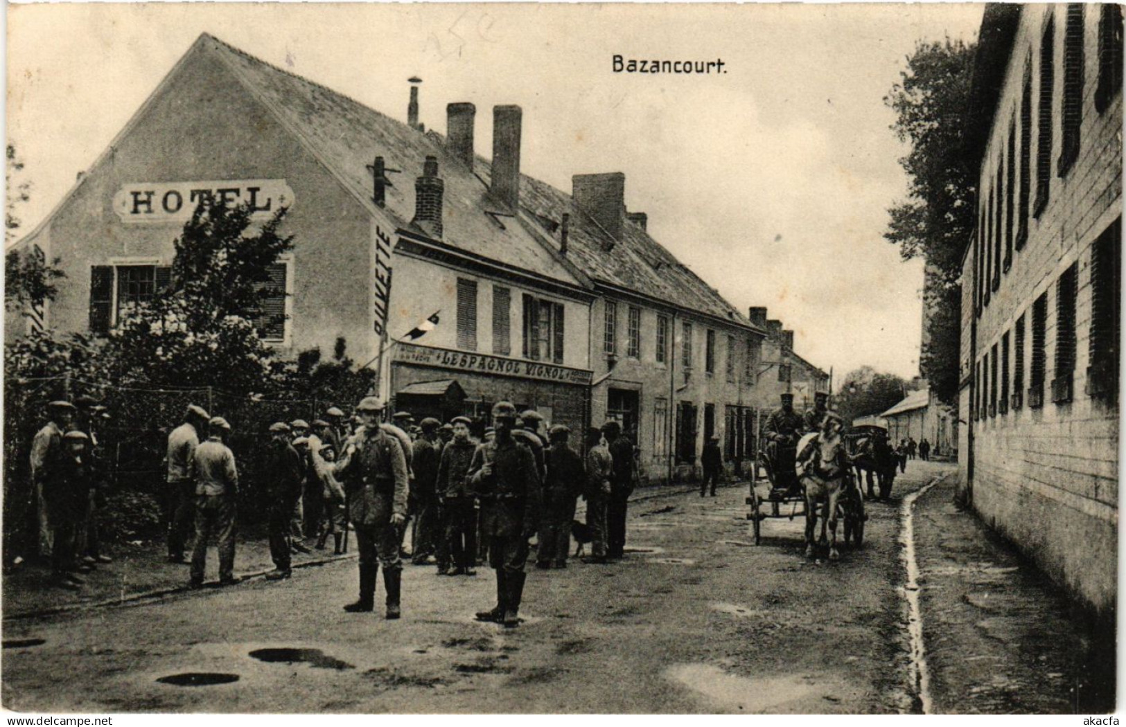 CPA BAZANCOURT (364833)