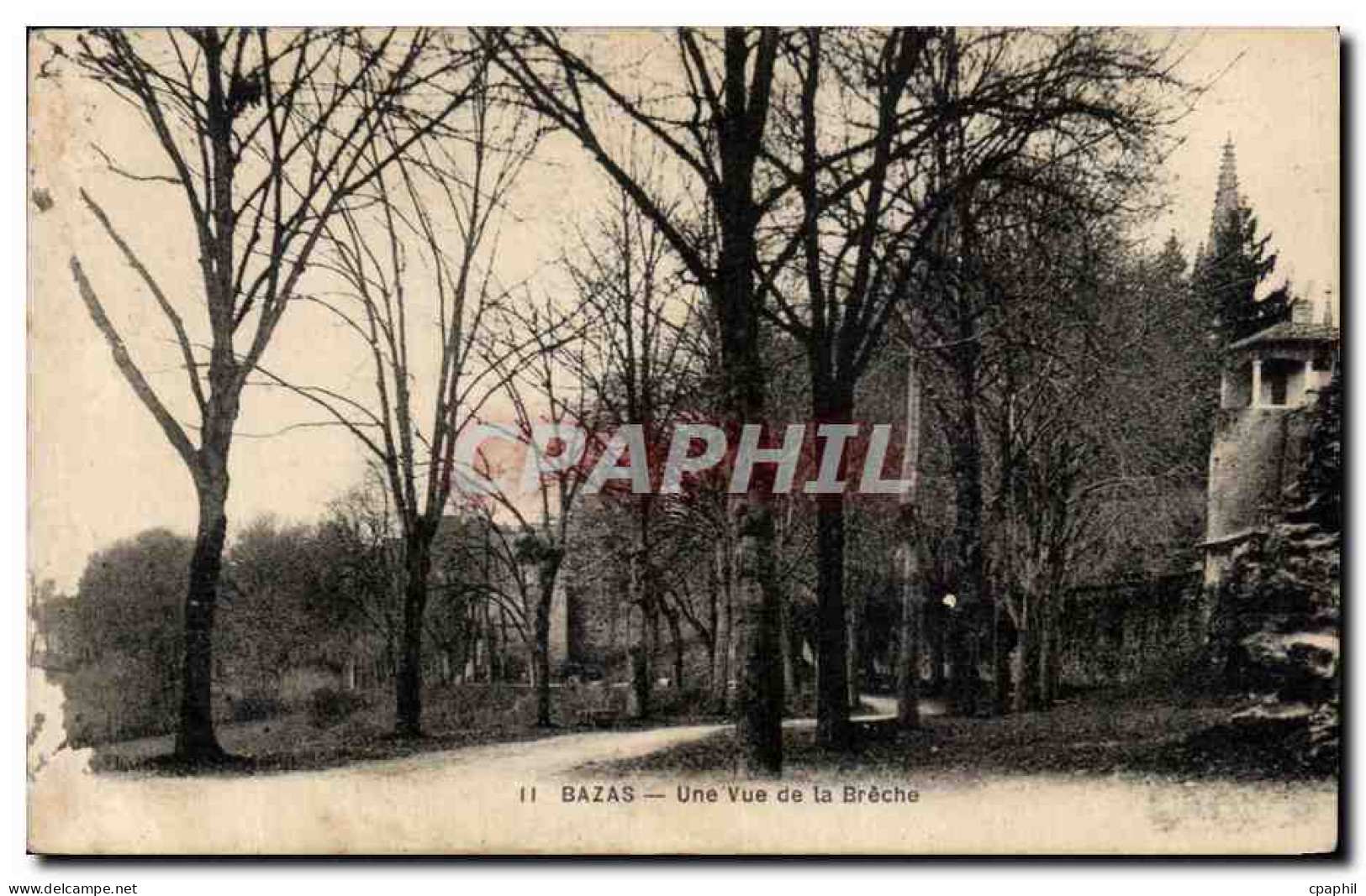 CPA Bazas Une Vue de la breche