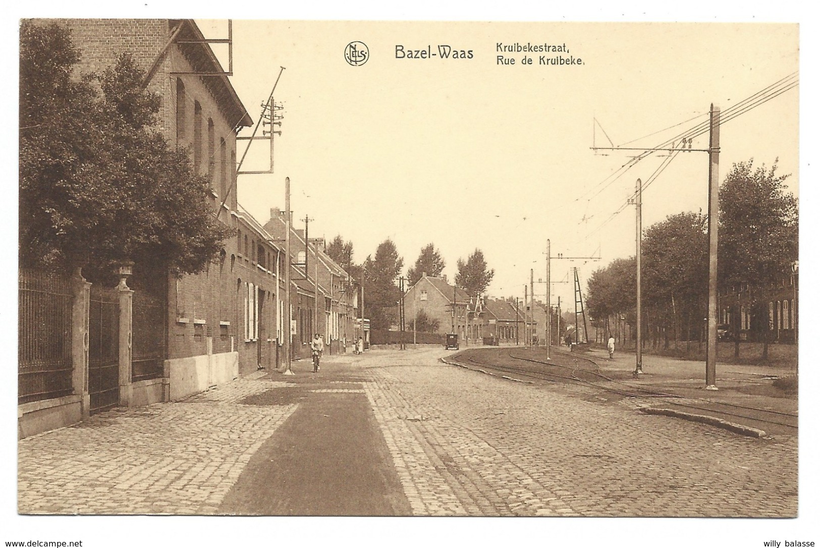 +++ CPA - BAZEL WAAS - BASEL - BALE - Rue de Kruibeke - Kruibekestraat - Nels  //