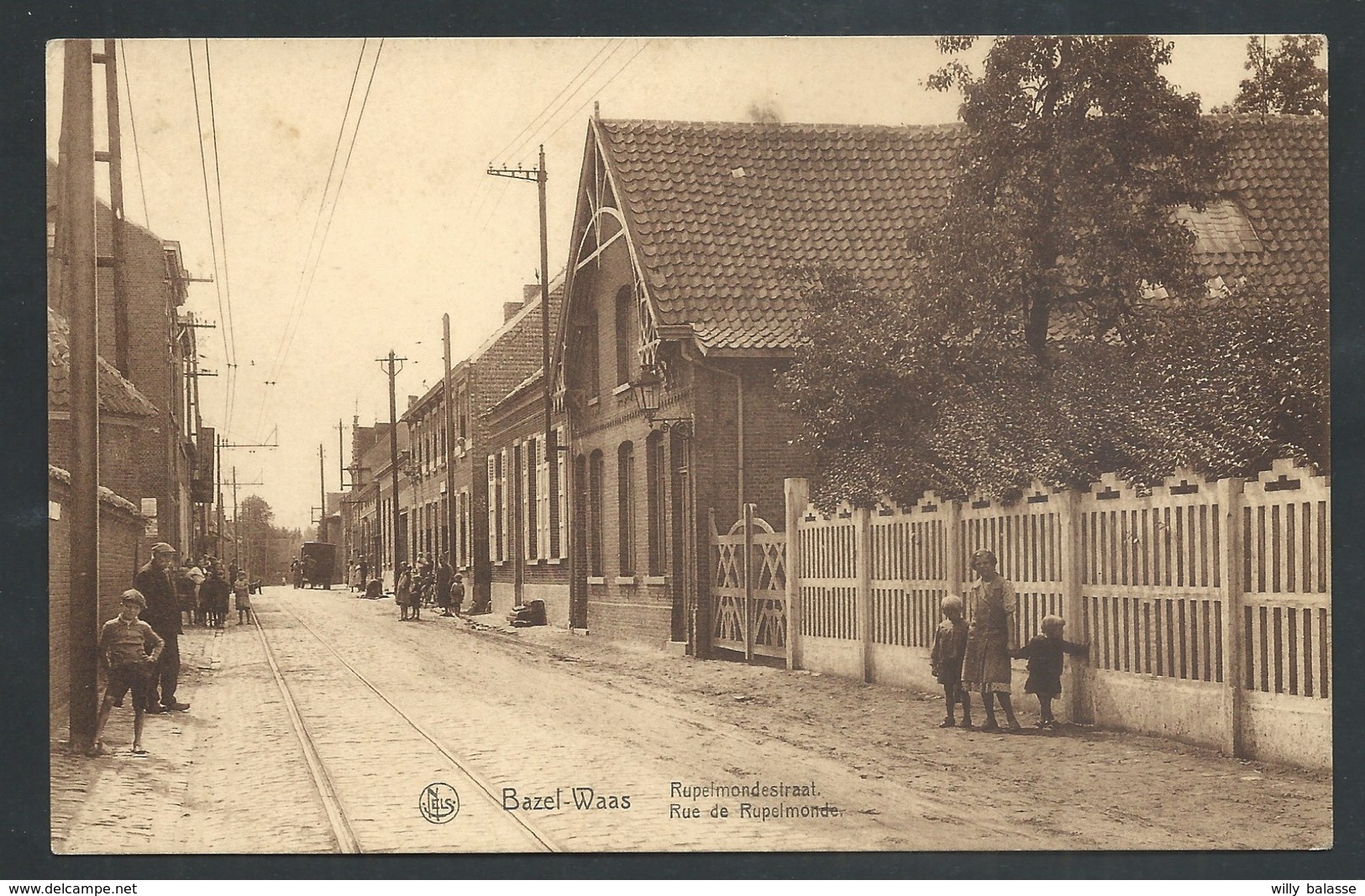+++ CPA - BAZEL - WAAS - Rue de Rupelmonde - Rupelmondestraat - Nels  //