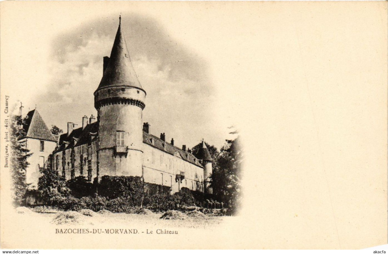 CPA BAZOCHES-du-MORVANd - Le Chateau (518308)