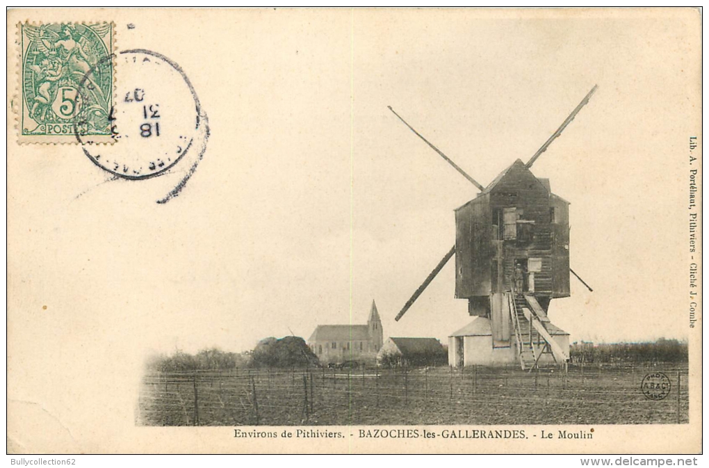 CPA BAZOCHES LES GALLERANDES - SELECTION