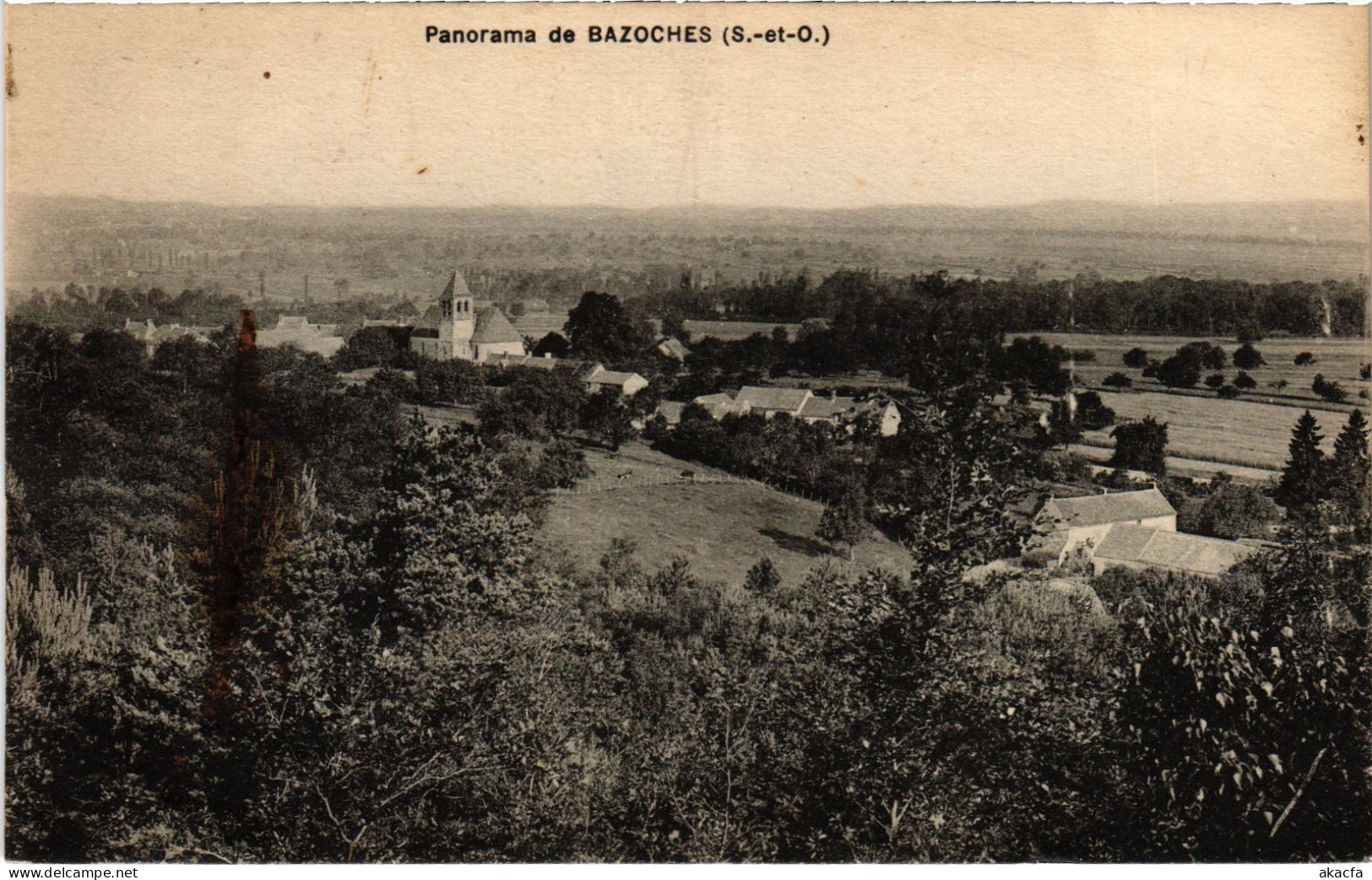 CPA BAZOCHES Panorama (1411487)