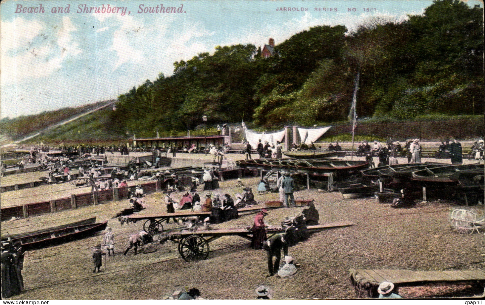 CPA Beach and Shrubbery Southend