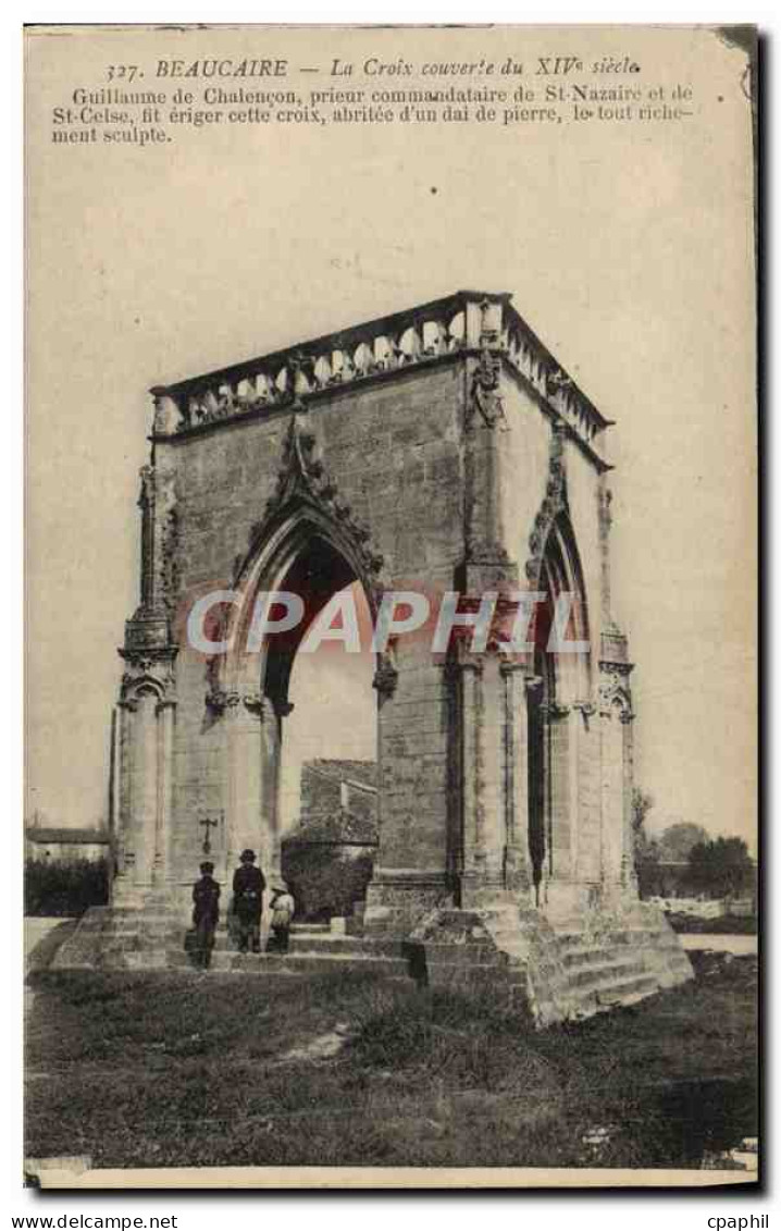 CPA Beaucaire La Croix Couverle