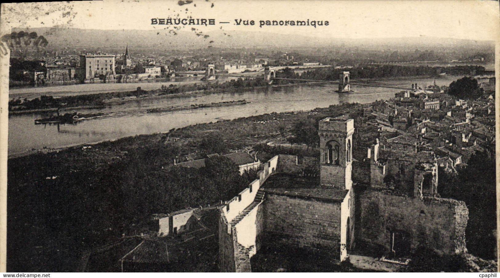CPA Beaucaire Vue Panoramique