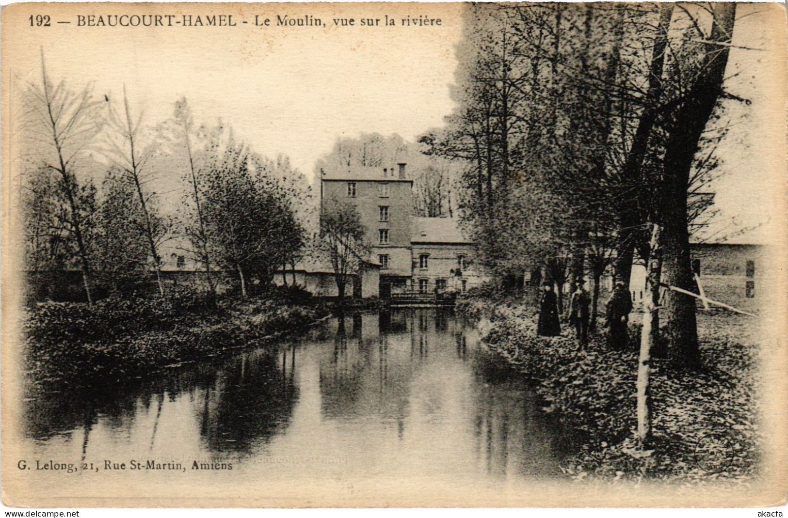 CPA Beaucourt le moulin (1498679)