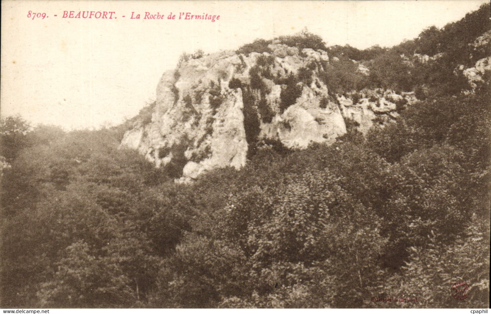 CPA Beaufort la Roche de l'Ermitage