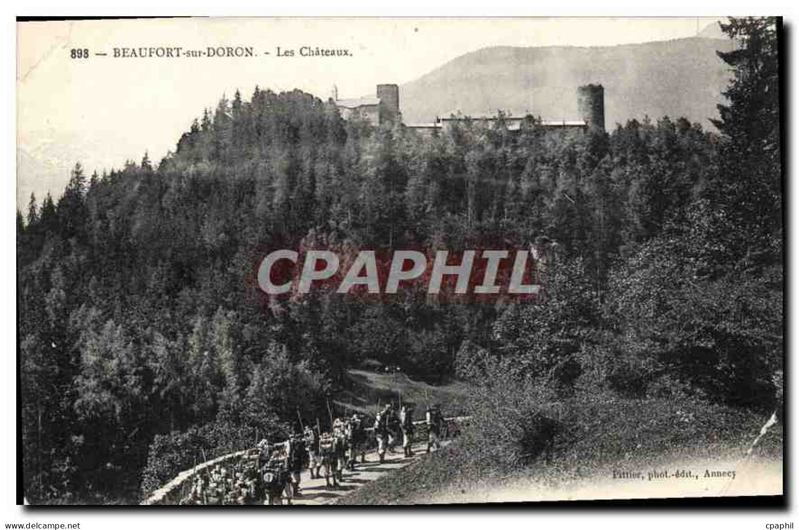 CPA Beaufort sur Doron Les Chateau