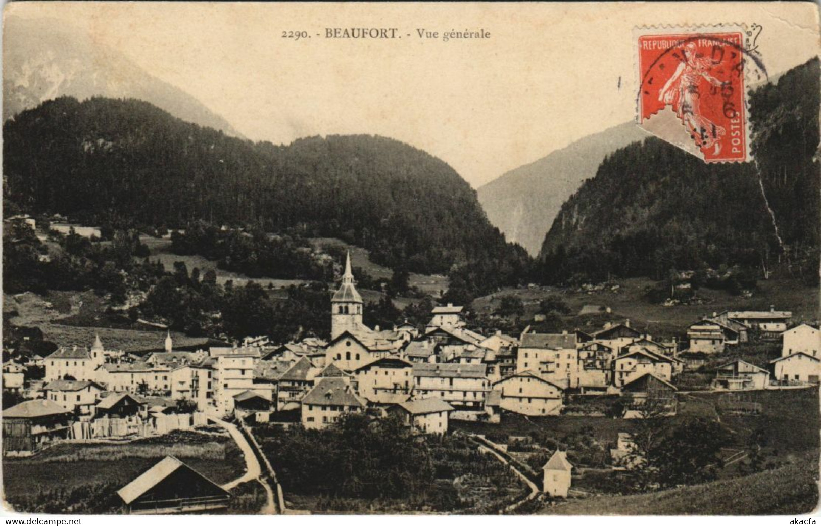 CPA BEAUFORT Vue Generale (1195069)