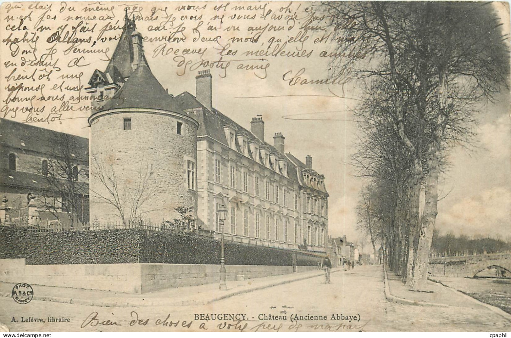 CPA Beaugency Chateau (Ancienne Abbaye)