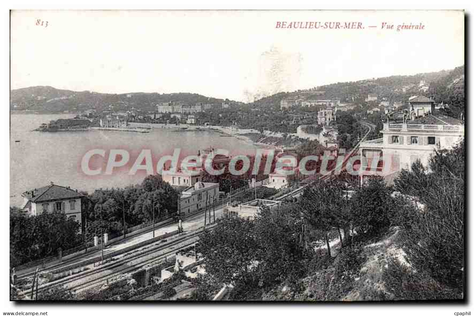 CPA Beaulieu sur Mer Vue generale