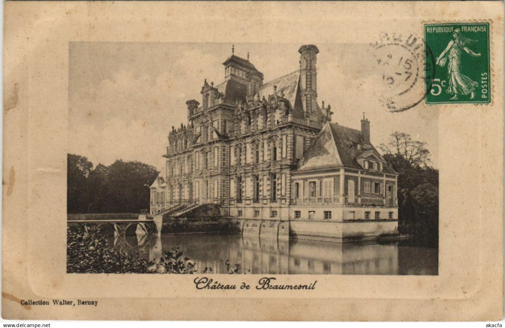 CPA BEAUMESNIL Chateau de Beaumesnil (1149293)
