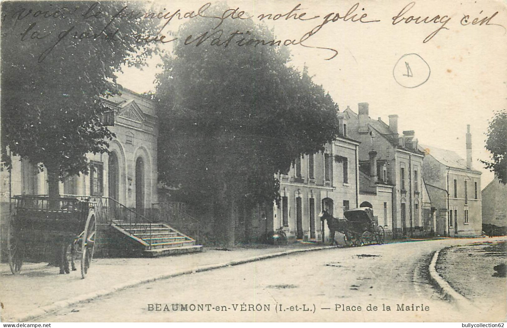 CPA Beaumont-en-Veron  37/28