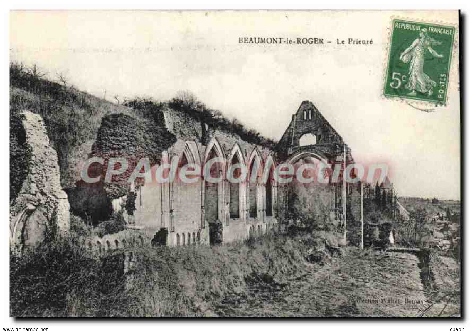 CPA Beaumont Le Roger Le Prieure