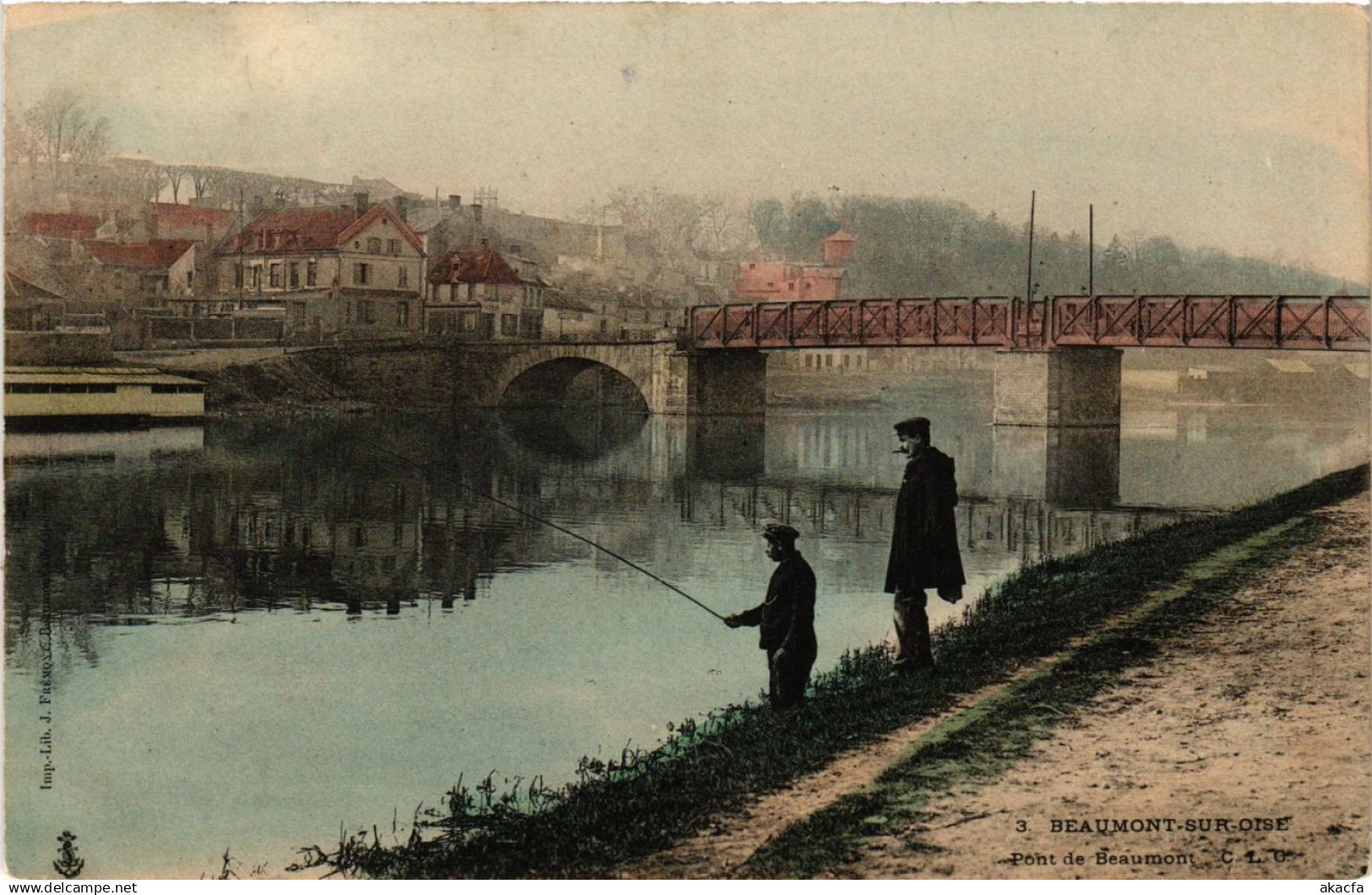 CPA BEAUMONT-sur-OISE - Pont de BEAUMONT (380355)