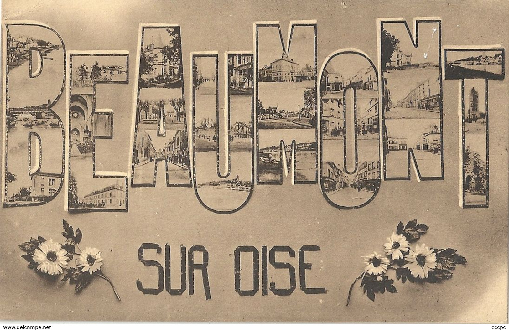 CPA Beaumont-sur-Oise vues multiples