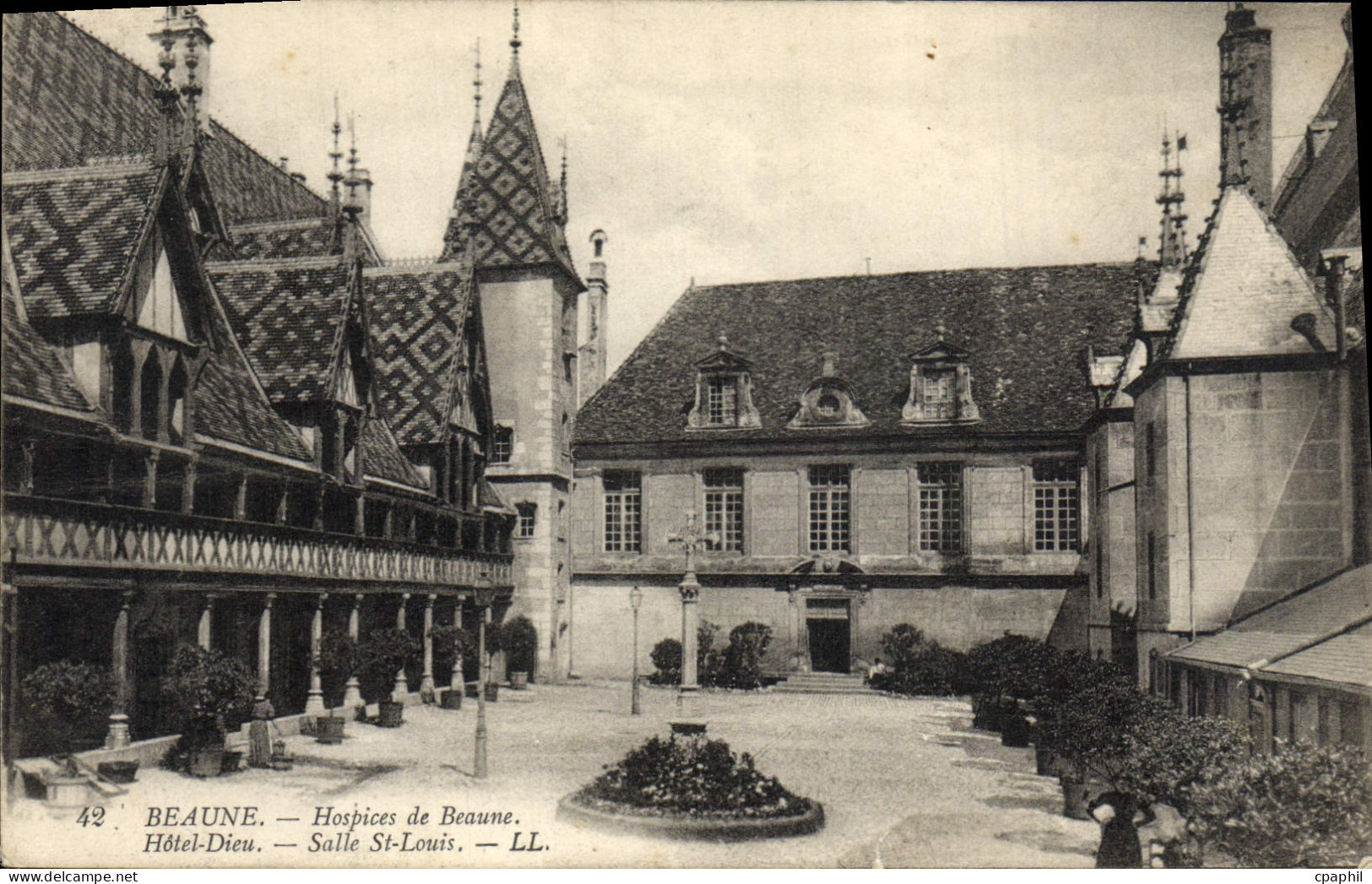 CPA Beaune Hospices De Beaune Hotel Dieu Salle St Louis