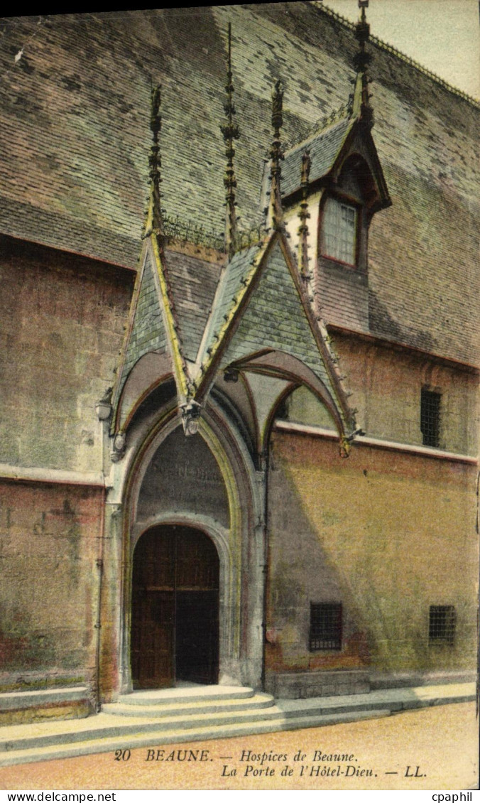 CPA Beaune Hospices de Beaune La Porte de l Hotel Dieu
