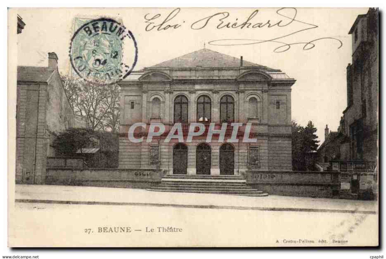 CPA Beaune Le theatre