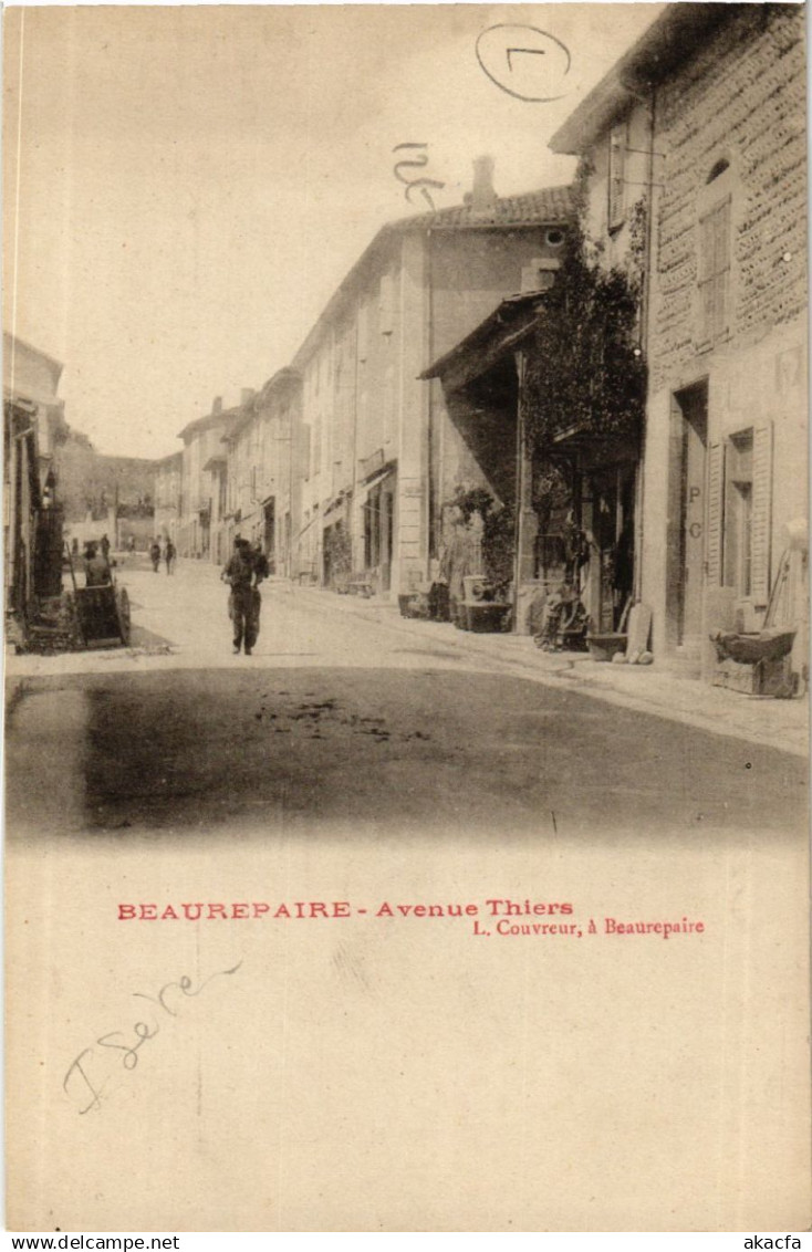 CPA BEAUREPAIRE - Avenue Thiers (630141)
