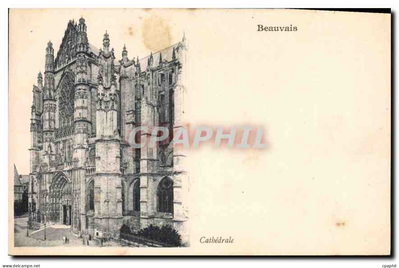 CPA Beauvais Cathedrale