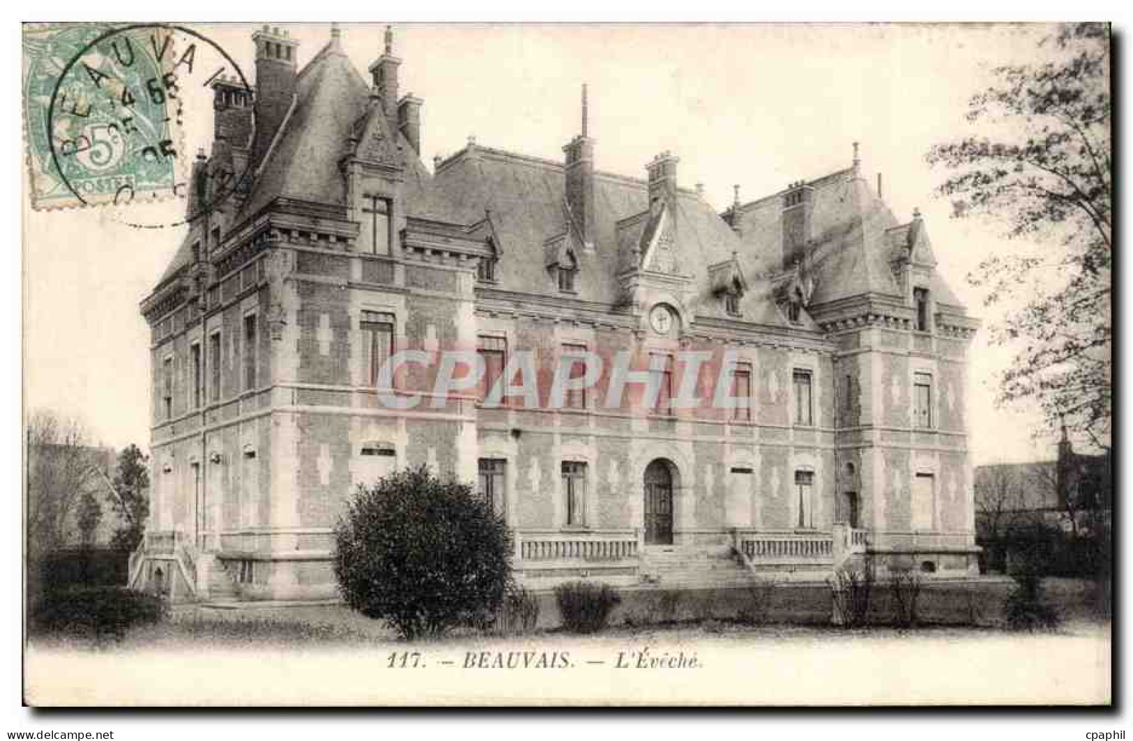 CPA Beauvais L'eveche