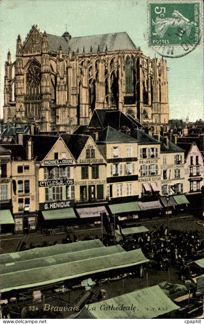 CPA Beauvais La Cathedrale