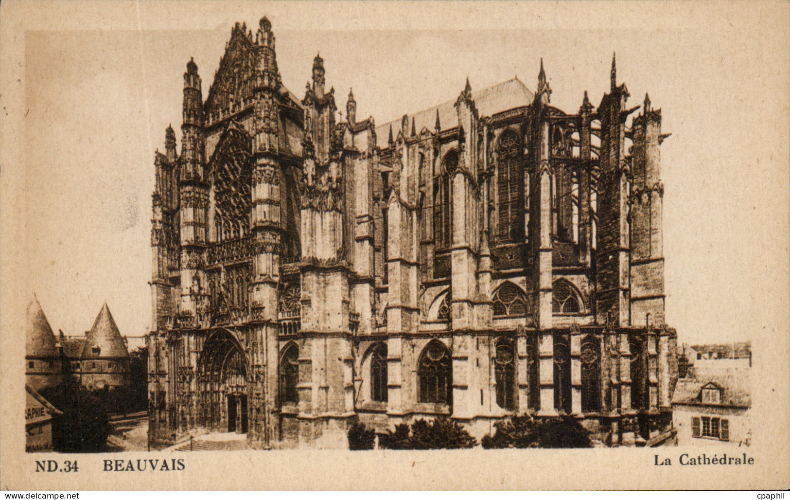 CPA Beauvais La Cathedrale