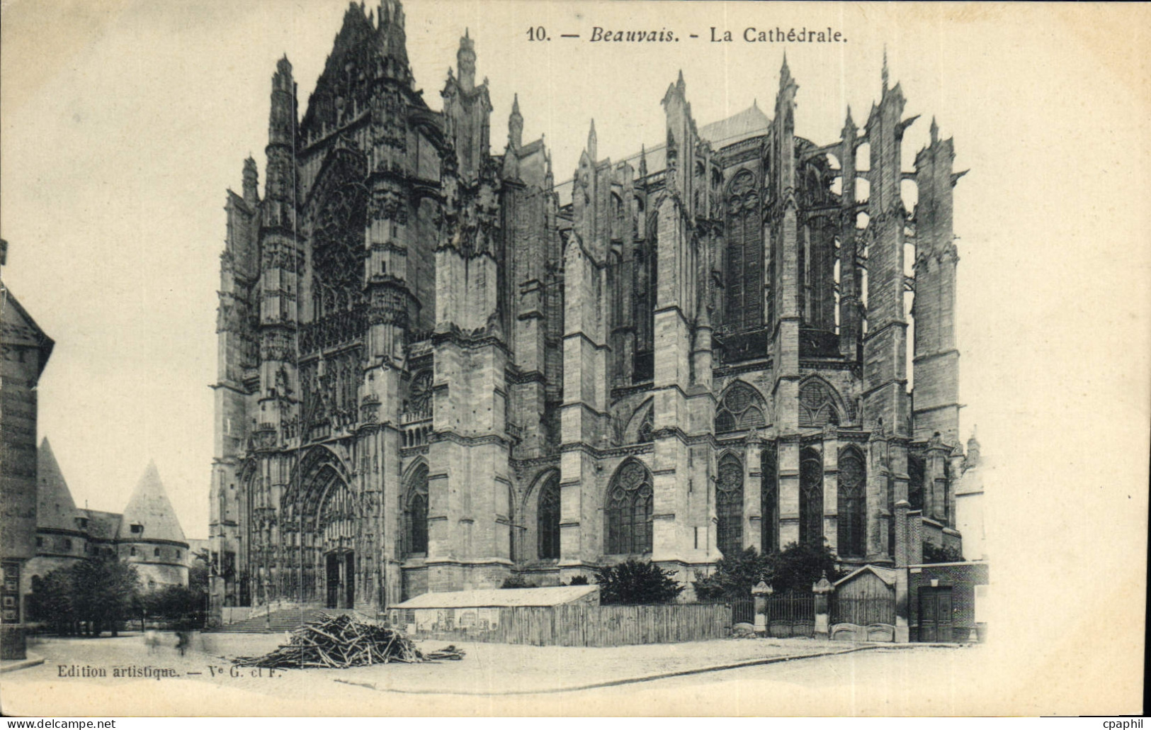 CPA Beauvais La Cathedrale