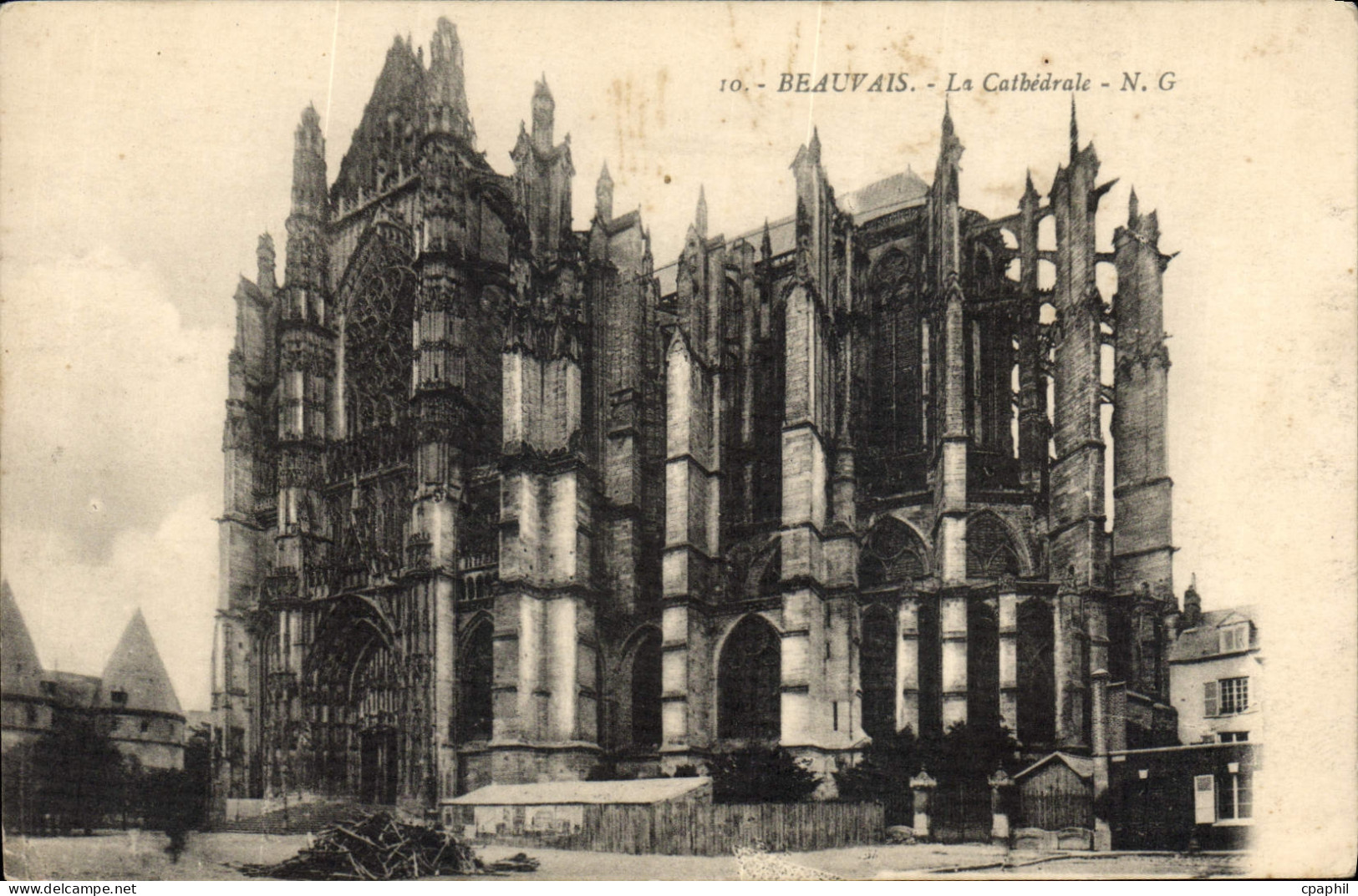 CPA Beauvais La Cathedrale