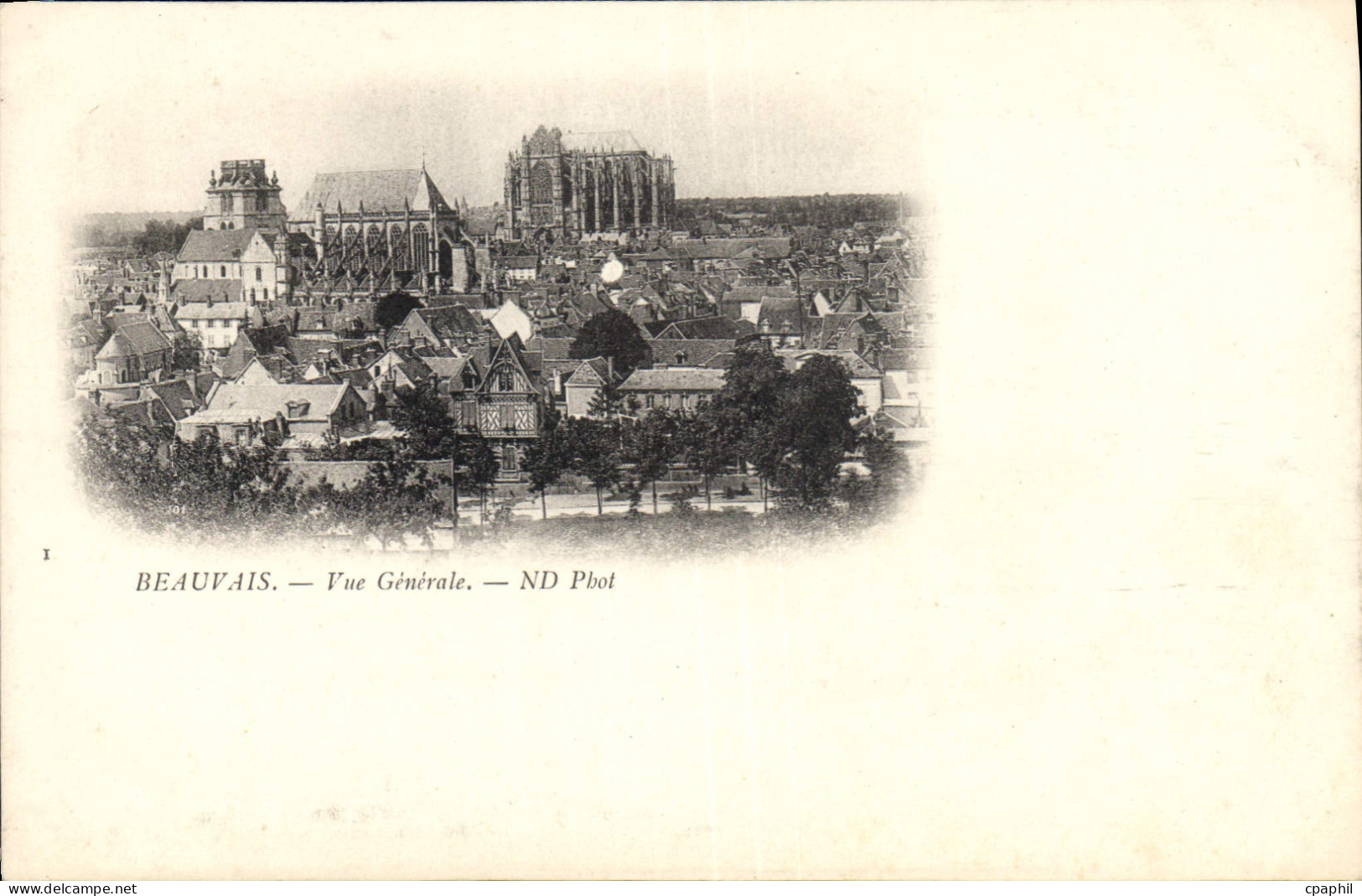 CPA Beauvais vue generale