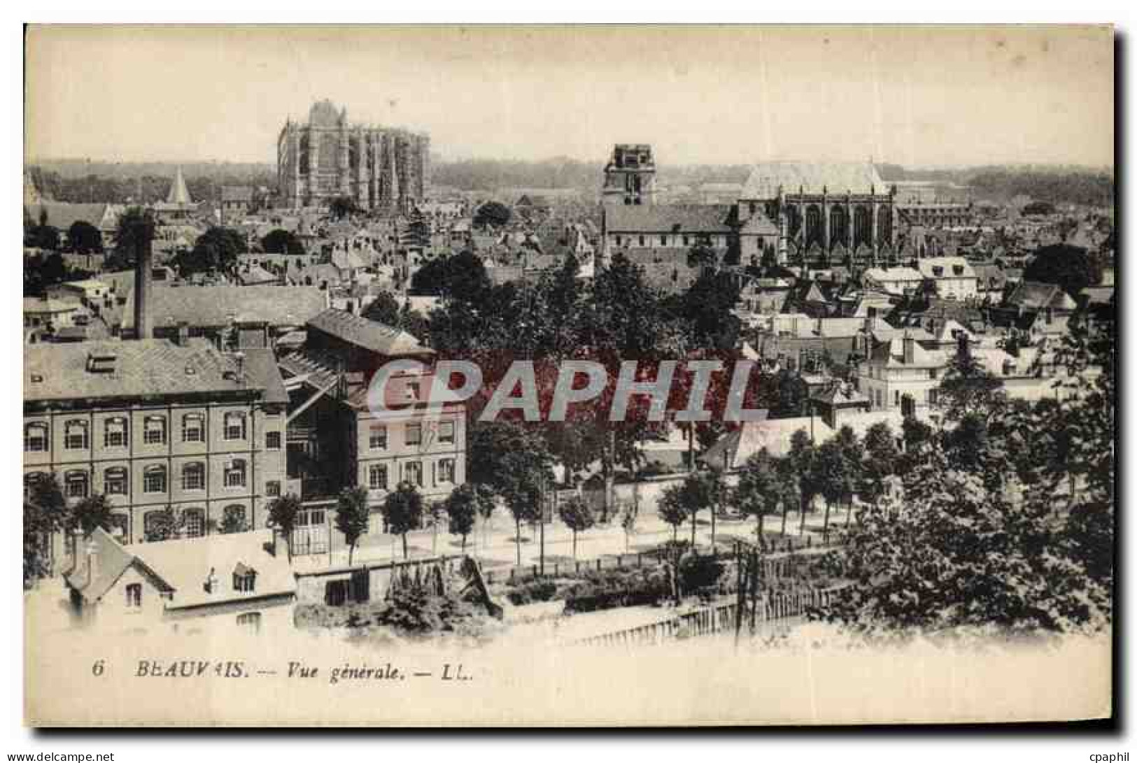 CPA Beauvais Vue generale