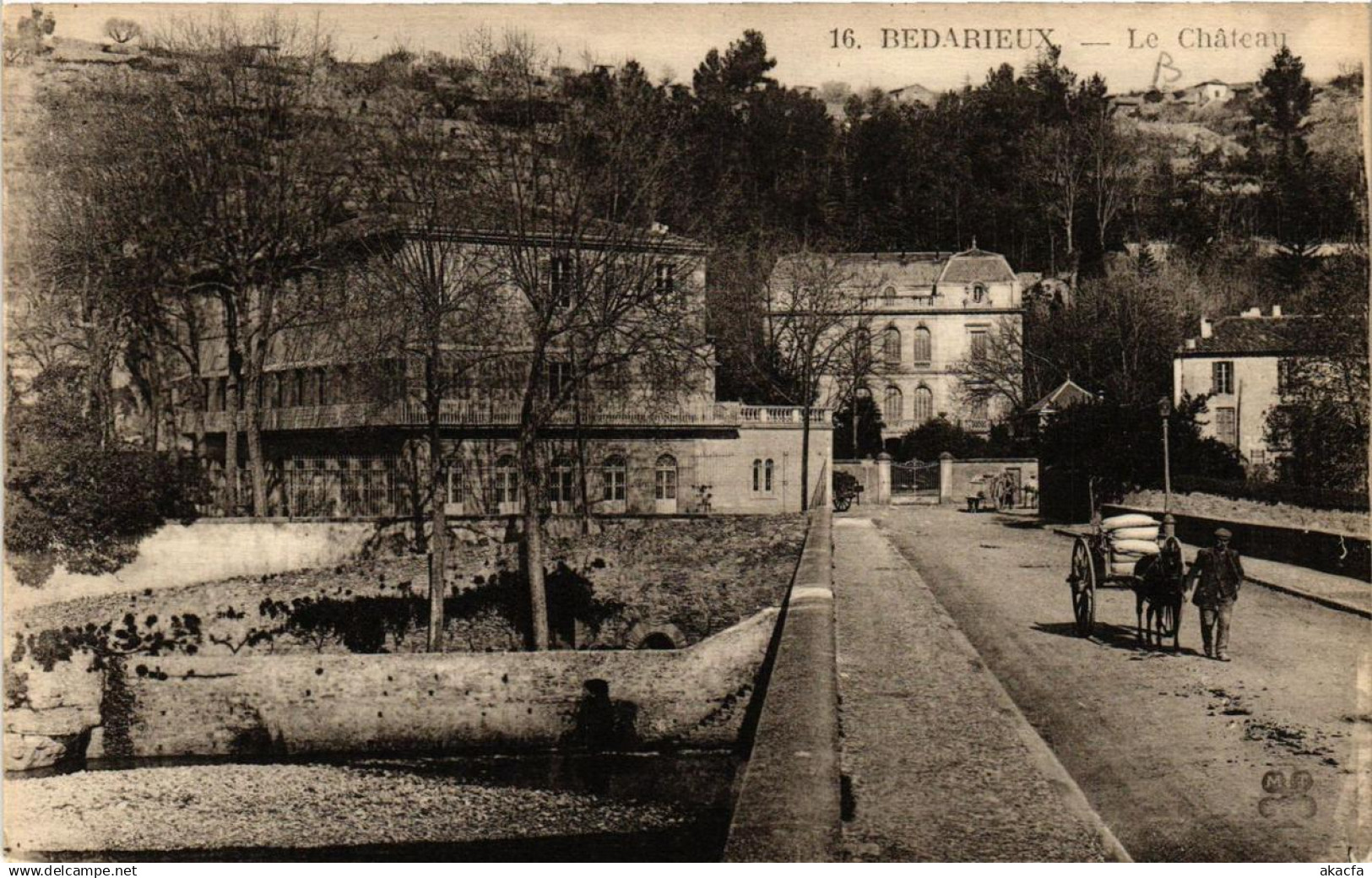 CPA BEDARIEUX Le Chateau (686538)