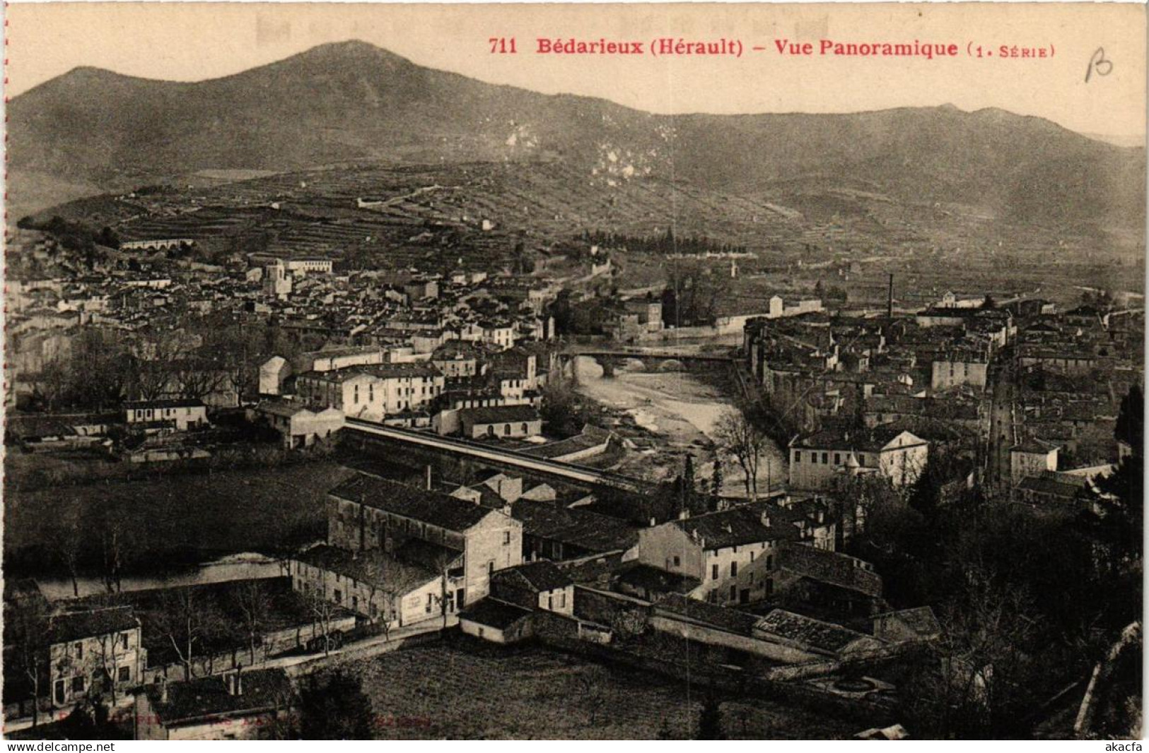 CPA BEDARIEUX Vue Panoramique (686545)