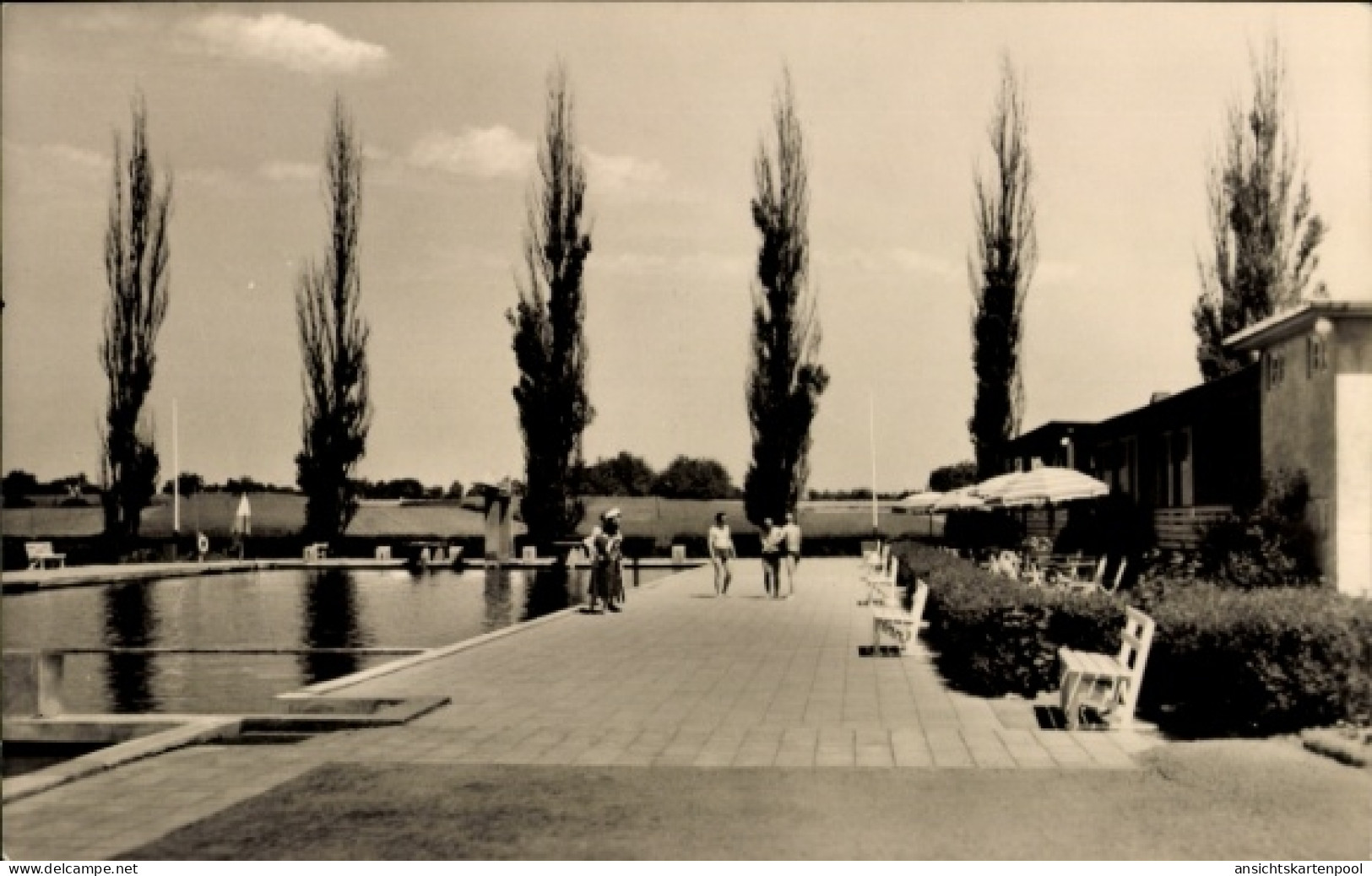 CPA Beetzendorf in der Altmark, Badeanstalt, Schwimmbecken