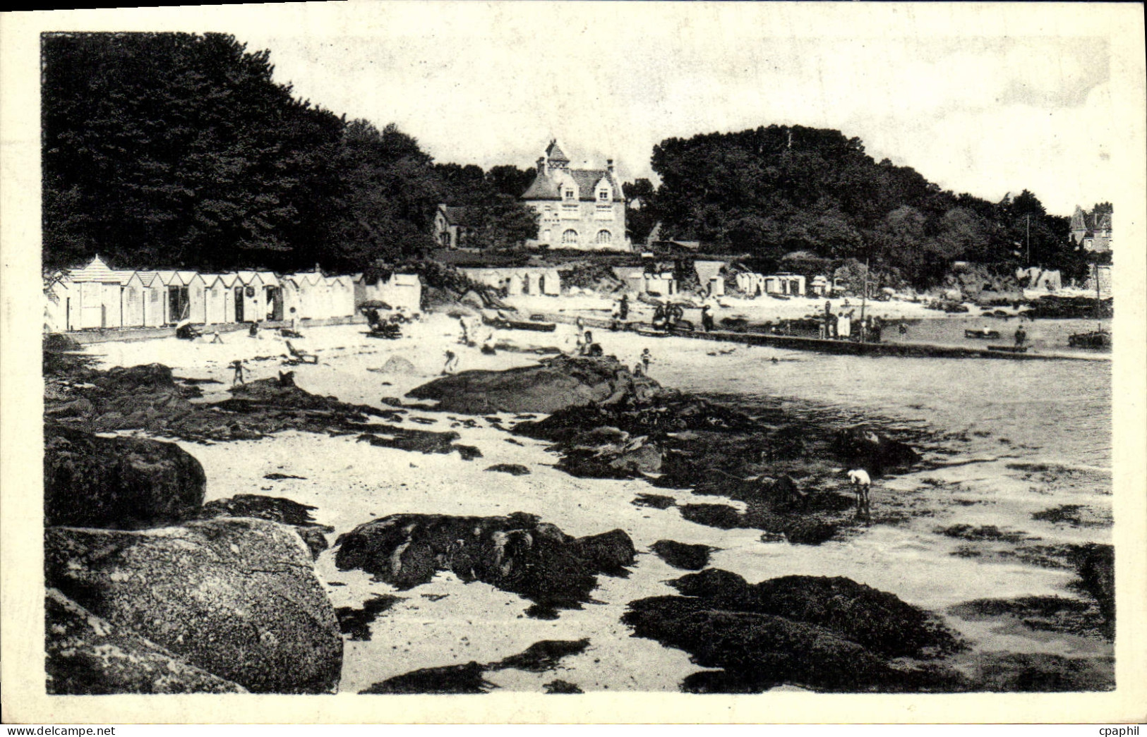 CPA Beg Meil La Plage De La Cale