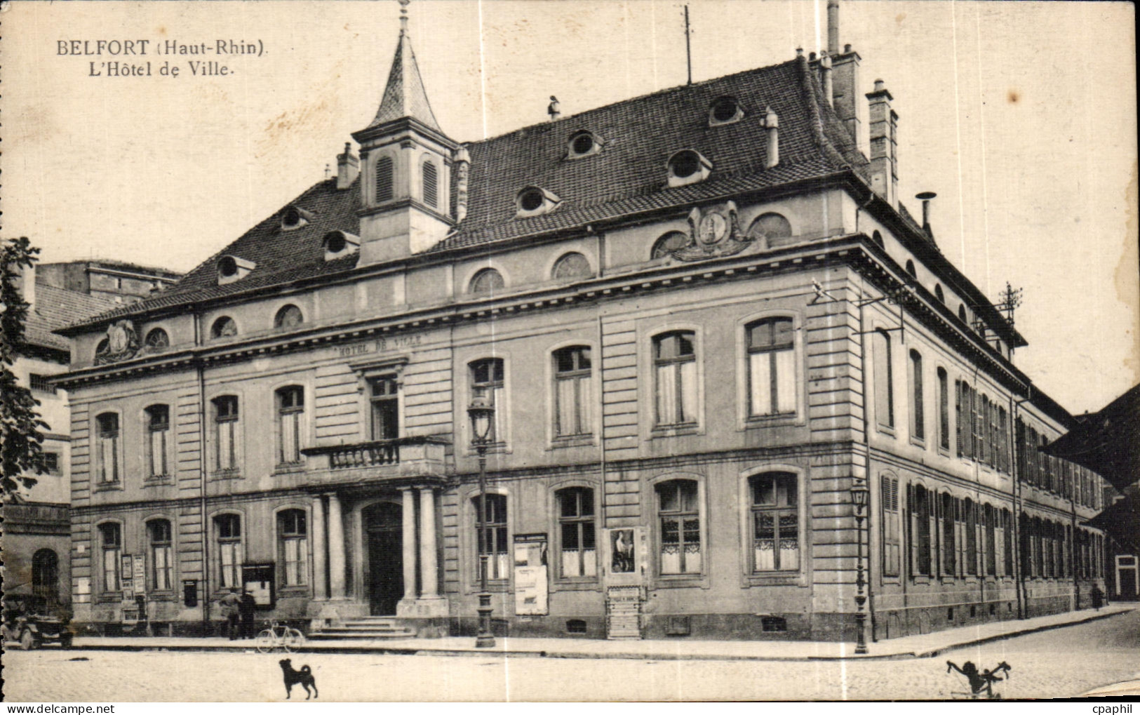 CPA Belfort (Haut Rhin) L Hotel de Ville