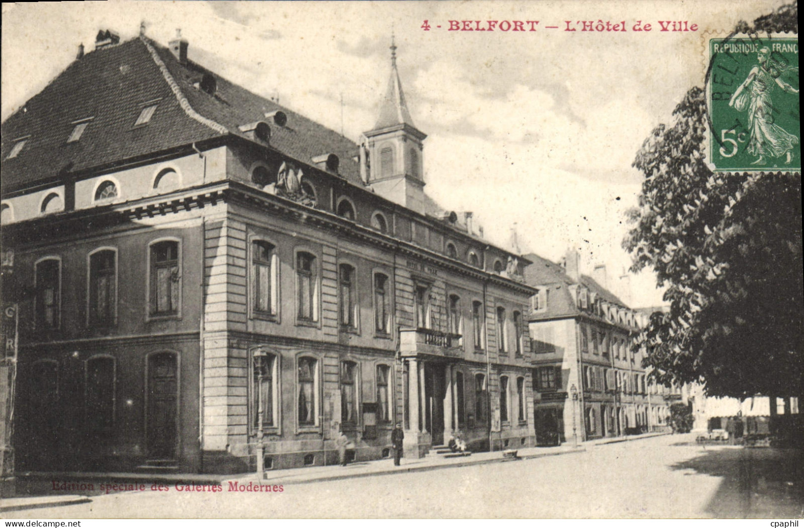 CPA Belfort L'Hotel de Ville