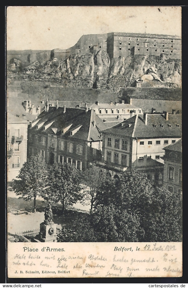 CPA Belfort, Place d`Armes