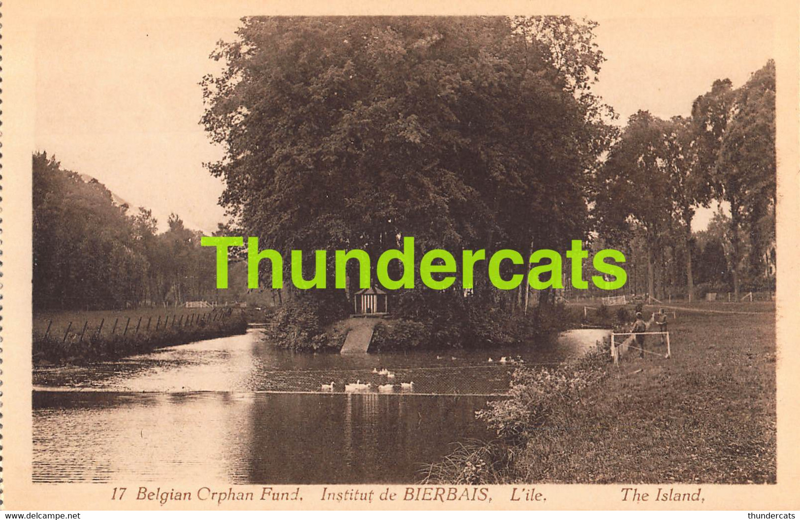 CPA BELGIAN ORPHAN FUND INSTITUT DE BIERBAIS MONT SAINT GUIBERT