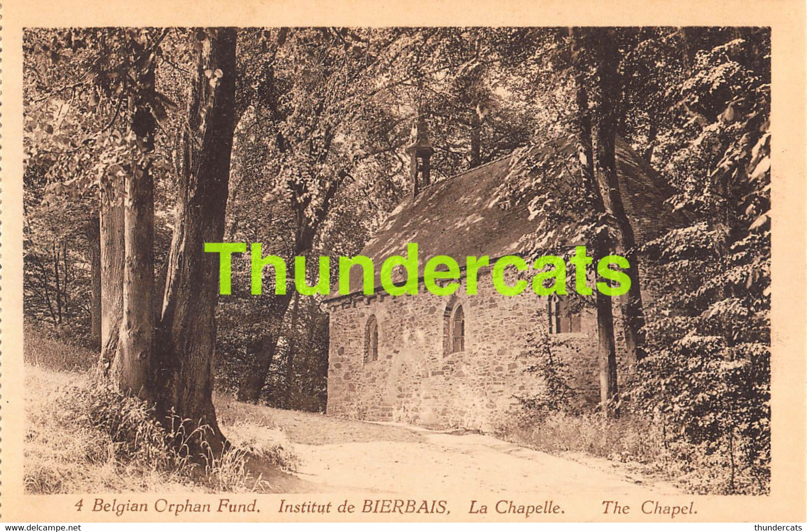 CPA BELGIAN ORPHAN FUND INSTITUT DE BIERBAIS MONT SAINT GUIBERT