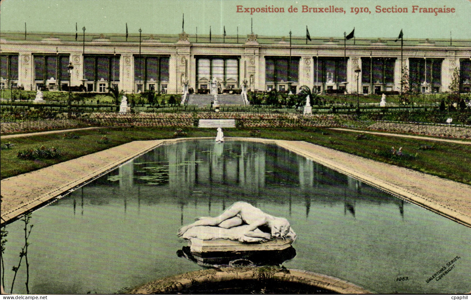 CPA Belgique Bruxelles Exposition 1910 Section francaise