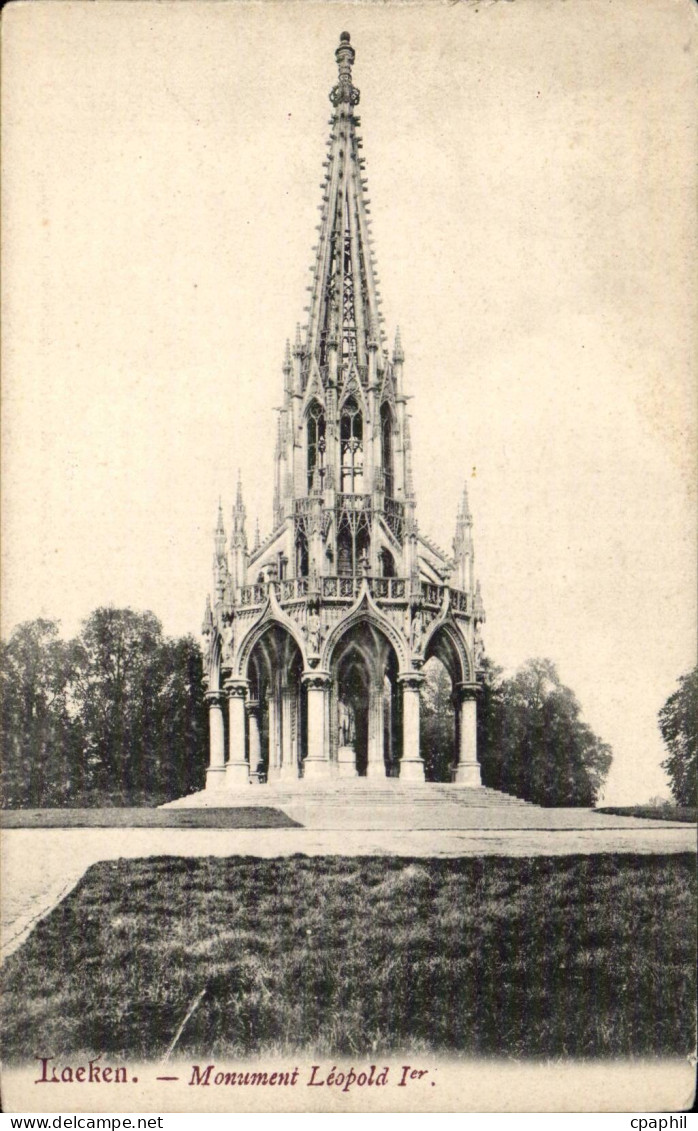 CPA Belgique Laeken Monument Leopold 1er