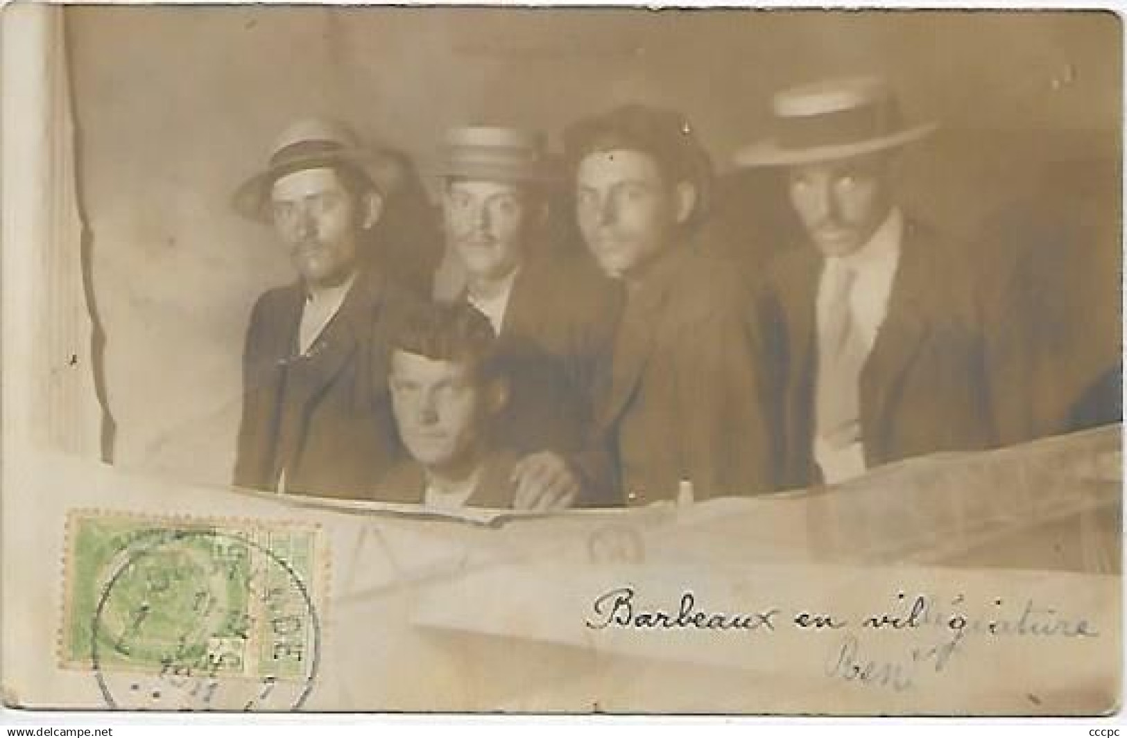 CPA Belgique Ostende - Hommes