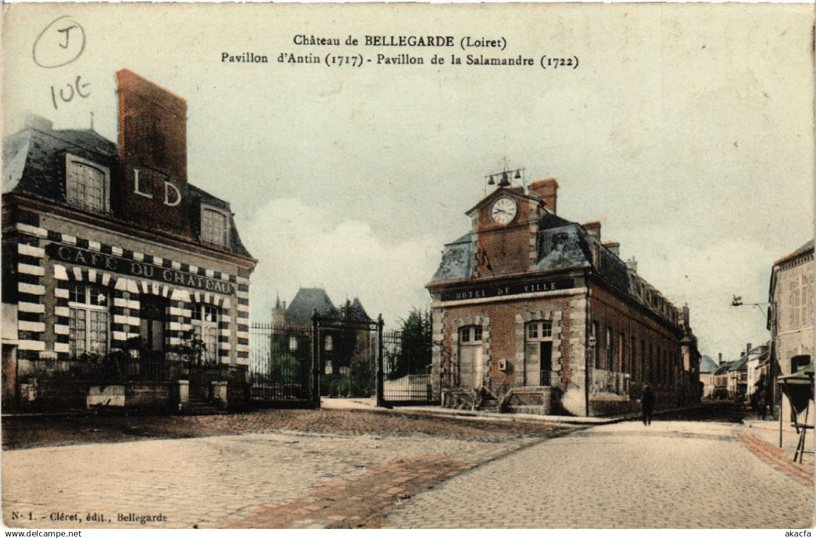 CPA BELLEGARDE - Chateau de BELLEGARDE - Pavillons (632275)